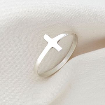 Inel Cruce - Bijuterie cu Har - Argint 925 - Marime fixa
