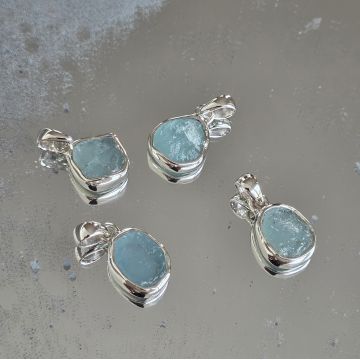 Pandantiv acvamarin argint 925 | Strength