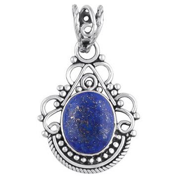 Pandantiv argint lapis lazuli | Blue 2