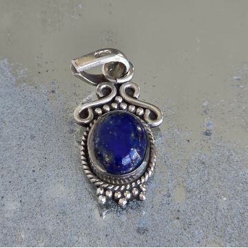Pandantiv argint lapis lazuli | Blue 4