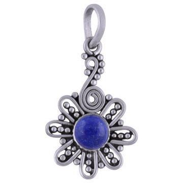 Pandantiv argint lapis lazuli | Blue 5