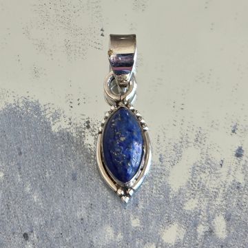 Pandantiv argint lapis lazuli | Blue 9