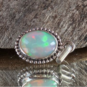 Pandantiv argint opal etiopian | Model 1