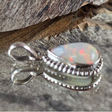 Pandantiv argint opal etiopian | Model 6