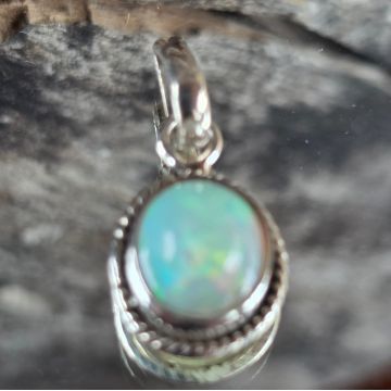 Pandantiv argint opal etiopian | Model 9