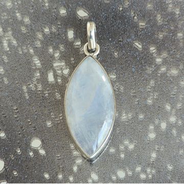 Pandantiv argint piatra lunii | Marquise