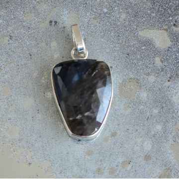 Pandantiv argint safir | Model 10