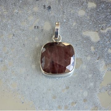 Pandantiv argint safir | Model 7