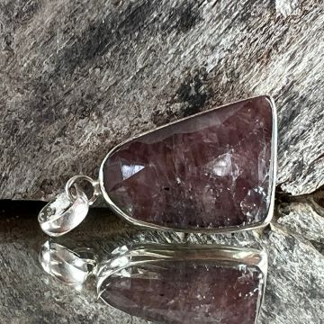 Pandantiv argint safir | Model 9