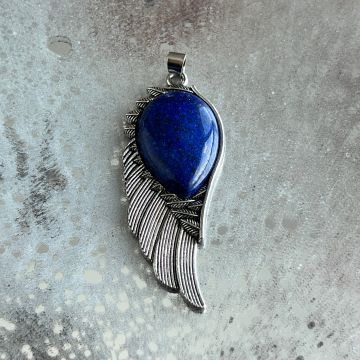Pandantiv lapis lazuli Angel Wing