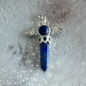 Pandantiv lapis lazuli Point Wing