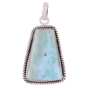 Pandantiv larimar argint | Model 9