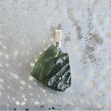 Pandantiv moldavit din argint | Model 18