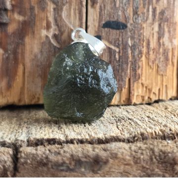 Pandantiv moldavit din argint | Model 19