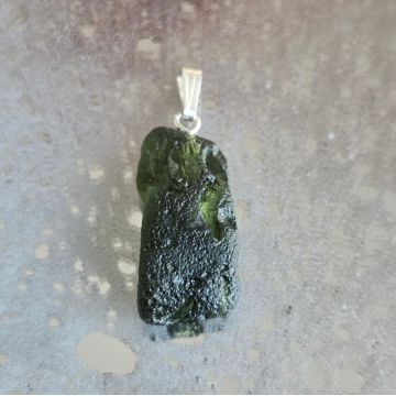 Pandantiv moldavit din argint | Model 20