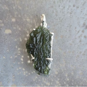 Pandantiv moldavit din argint | Model 21
