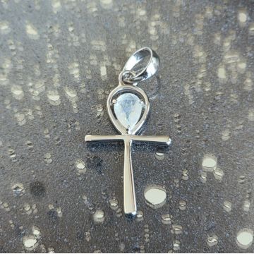 Pandantiv piatra lunii argint | Cheia Vietii