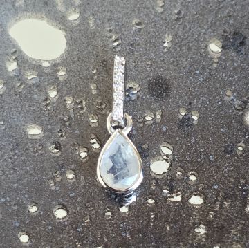 Pandantiv piatra lunii argint | Radiance