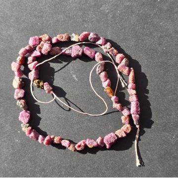 Sirag margele pietre semipretioase pietre brute RUBIN