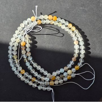 Sirag margele pietre semipretioase sfere TOPAZ MIX