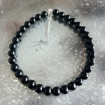 Colier onix negru Shield#372