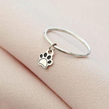 Inel Midi cu Charm - Love my pet - Argint 925
